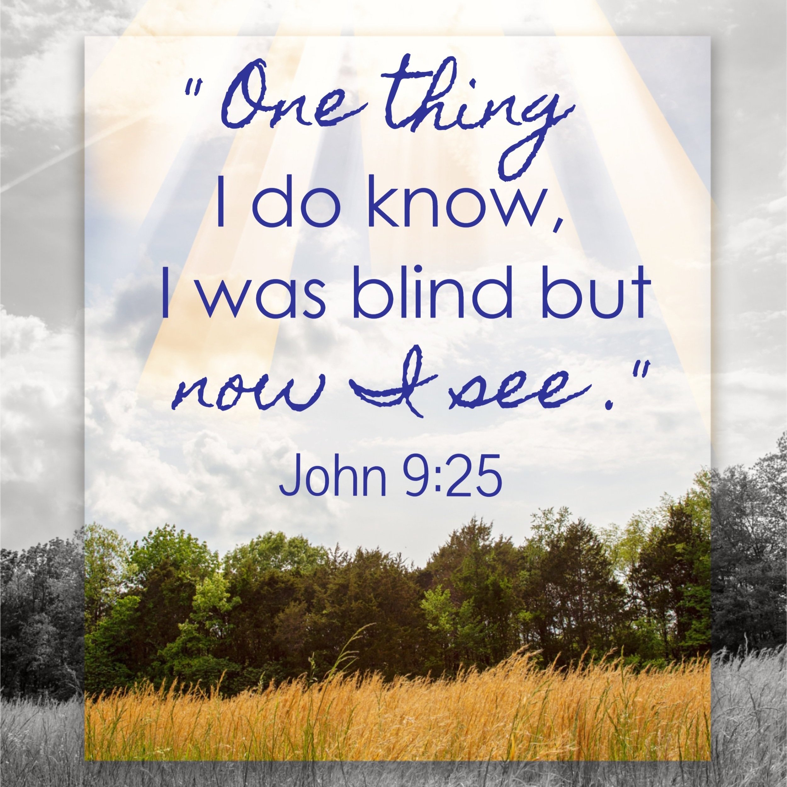 Rochester, MN UCC - "The One Thing I Know" - John 9:1-41