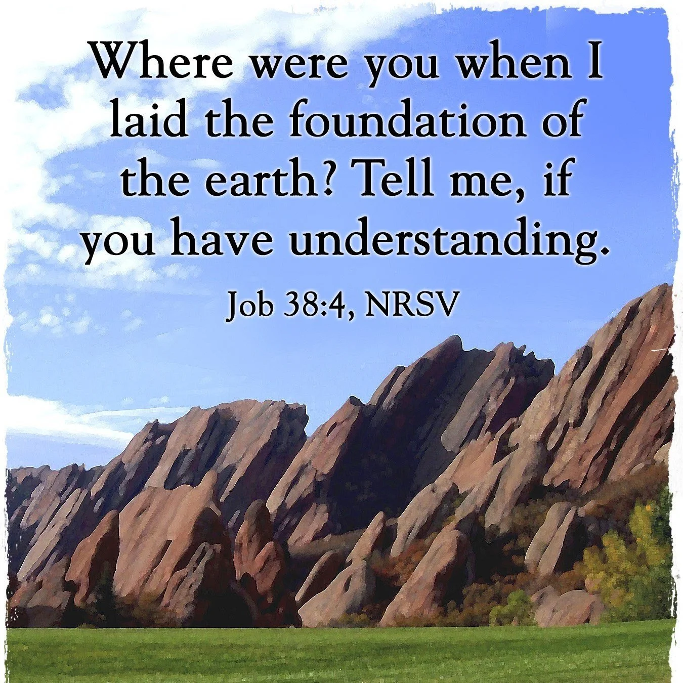 Rochester, MN UCC - "Were You There?" - Job 38:1-7