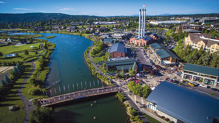 Bend and Old Mill District, shopping, restaurants, beer pubs...