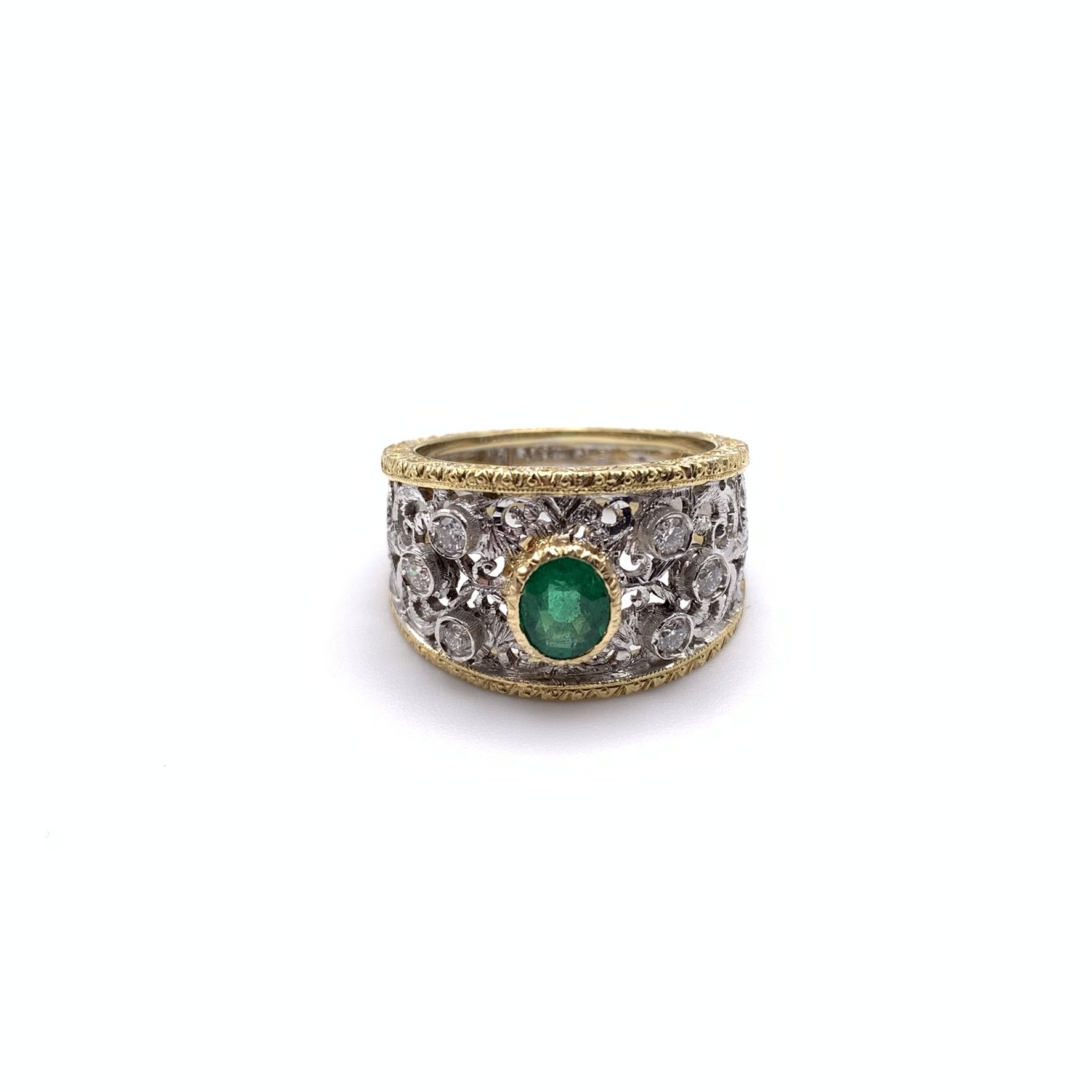 Emerald Ginevra Ring