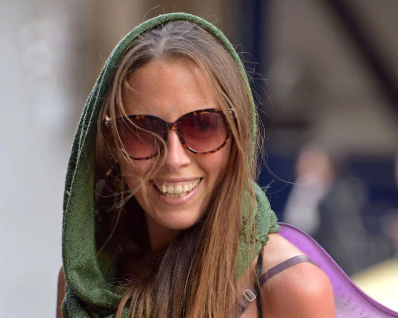 Street Portrait — Jarmila Storkova