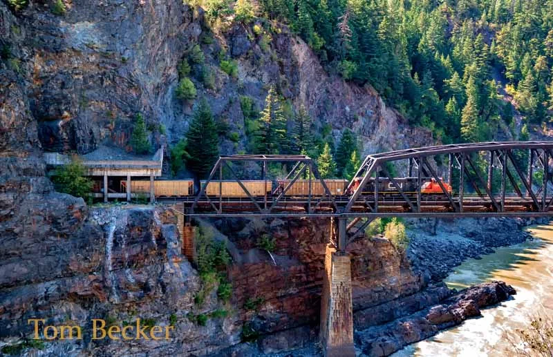 Crossing Fraser River Canyon — Tom Becker — PI Sept2019