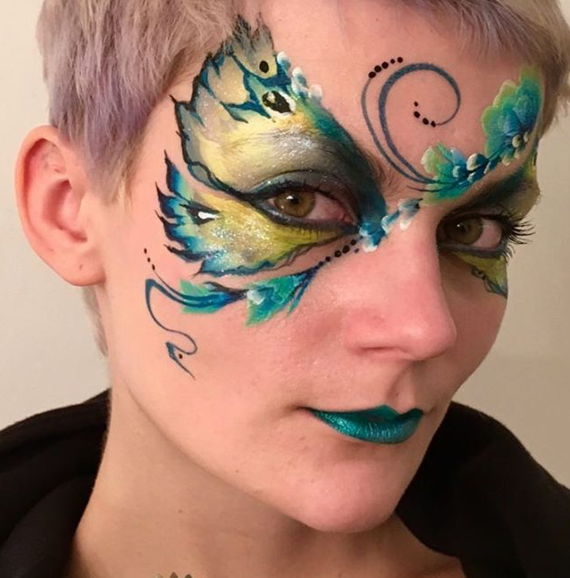 Beautiful butterfly face paint for adults by brierley thorpe.PNG