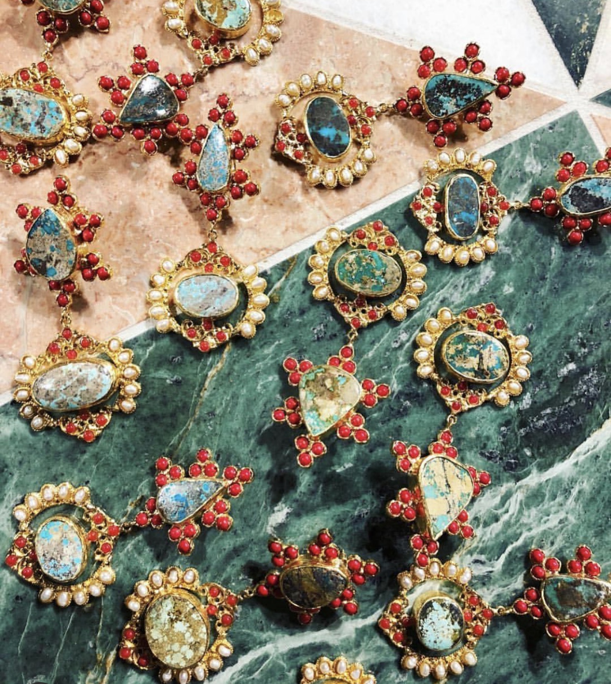 Christie Nicolaides Zoe's Baroque Earrings — NEW YORK. PARIS. ROME
