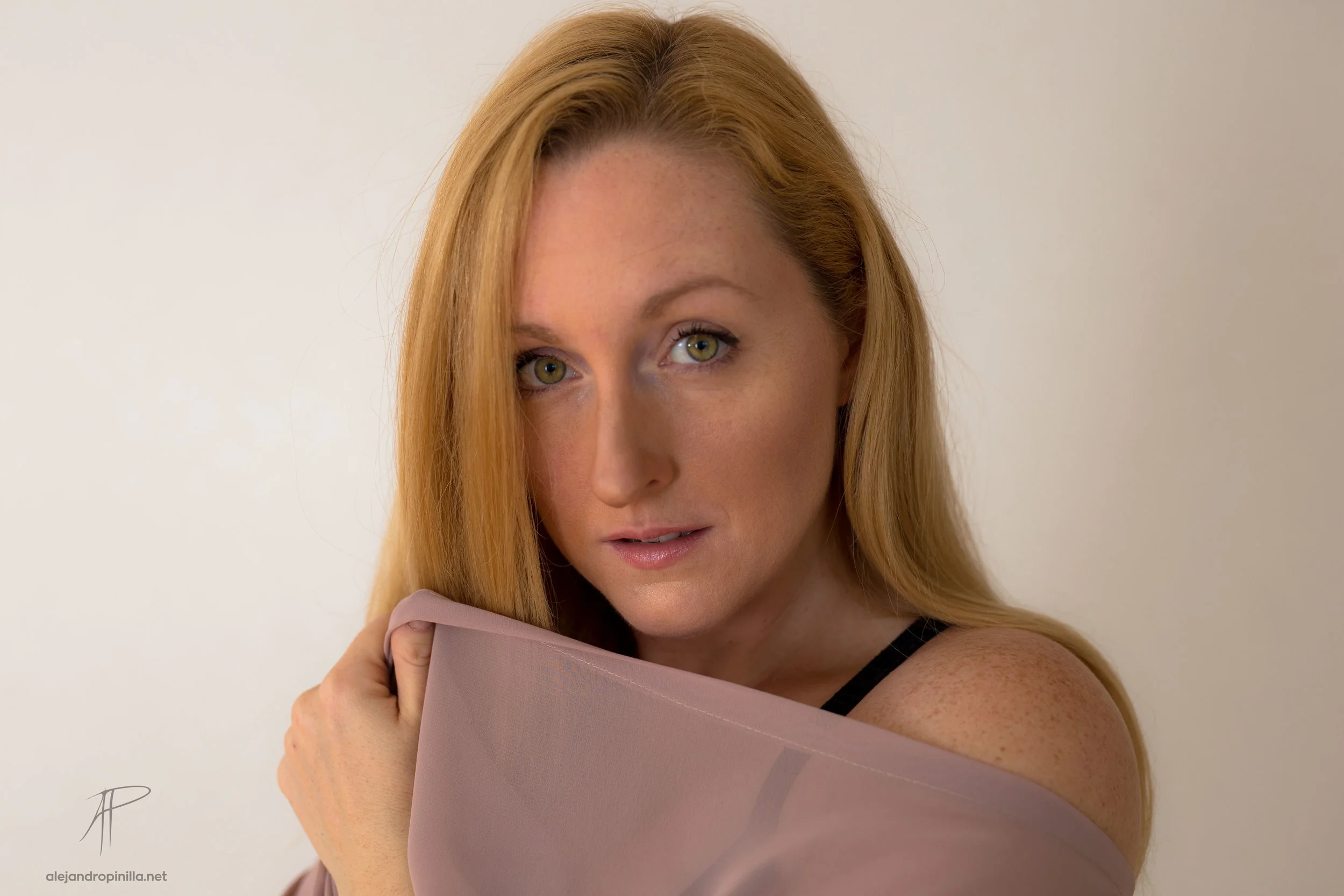 Hip-Length Robe Pictured in Blush Rose