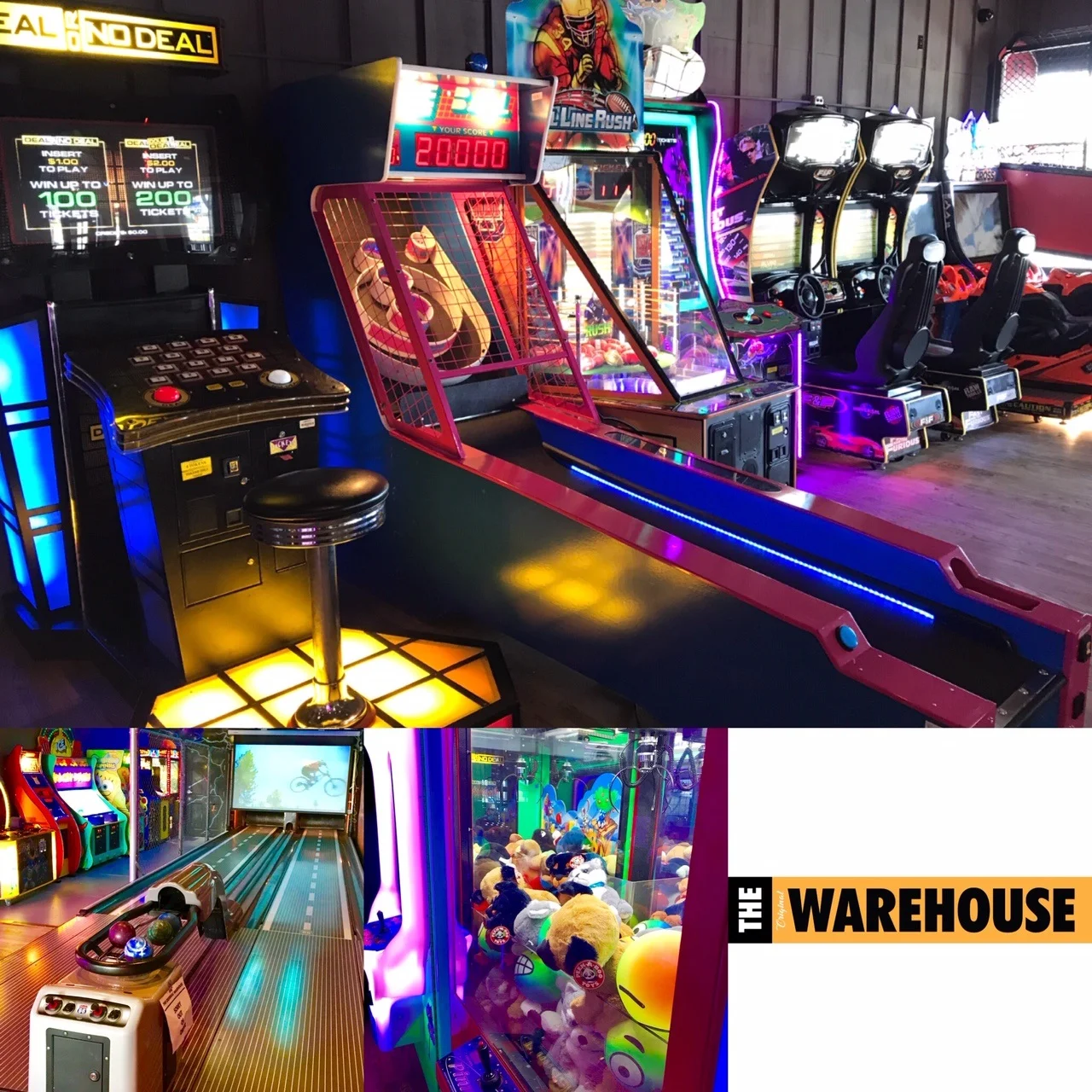 Bring your Family and Friends to come Play at our Video Game arcade with prize redemption machine and he Southtown’s only Mini-Bowling Alley that is fun for all ages !