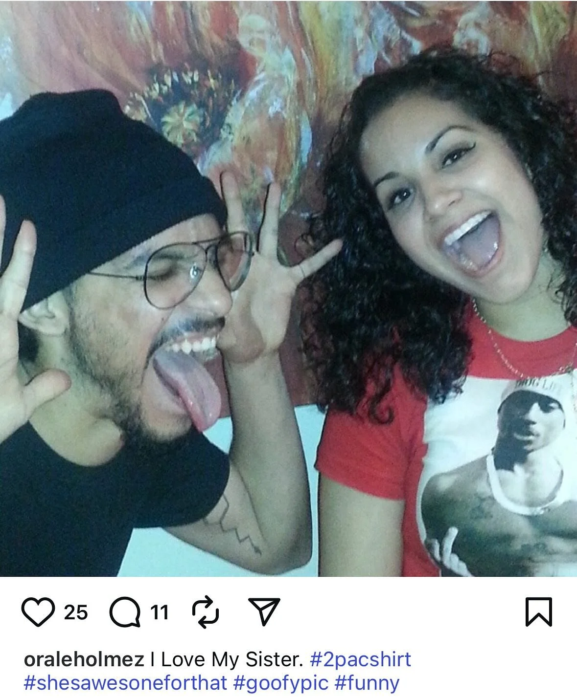 HAPPY BORN-DAY, HIJO DEL MAIZ 🌽 
@oraleholmez 

Proud of you, brother. There&rsquo;s, indeed, a thin line between love + hate&hellip;these days, it&rsquo;s more LOVE since I only see ya once a year. Love you and enjoy your day,
gaywad ❤️ #ChildOfThe