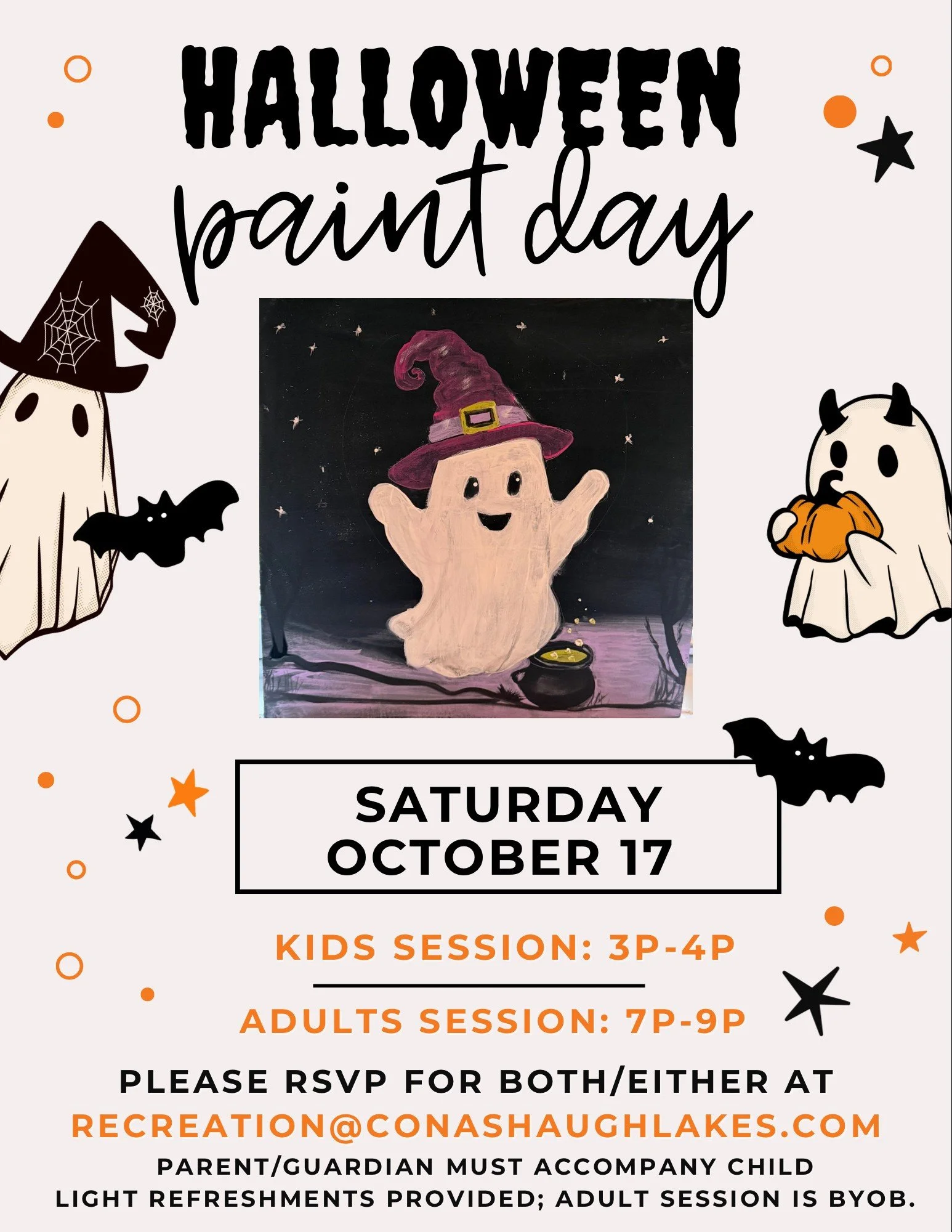 ADULT HALLOWEEN PAINT SESSION