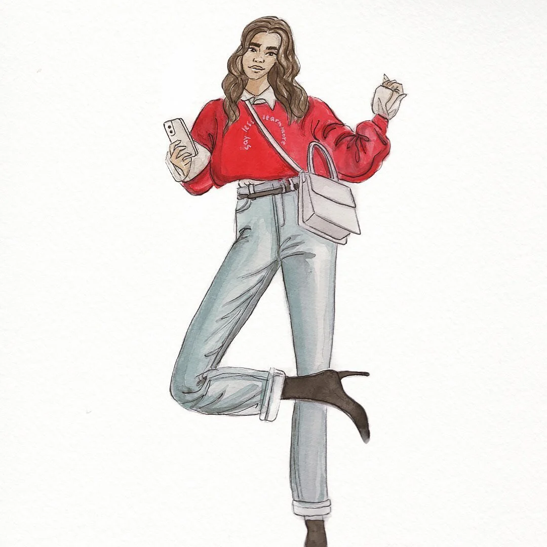 the final outfit! ✨ I&rsquo;m loving this sporty chic outfit! are you watching the super bowl? I&rsquo;m a Pats girl but I&rsquo;m watching! (mostly interested in the snacks and half time show though 😛☺️)