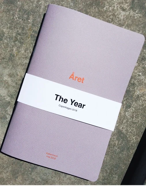 Published by Blankt Papir Press. Lavender cover, 250gr carton, offset printing and embossing. Paper 100gr and 115gr silk, digital printing. 52 pages of Danish art photography. 100 copies only.