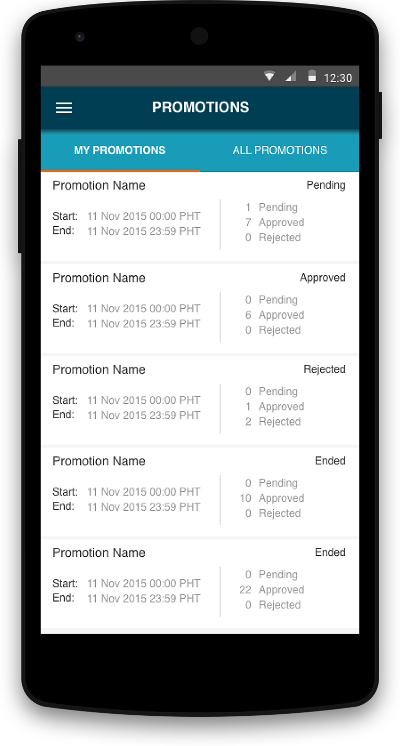 JOIN PROMOTIONS Sellers can view promotion details, submit products and edit sale prices.