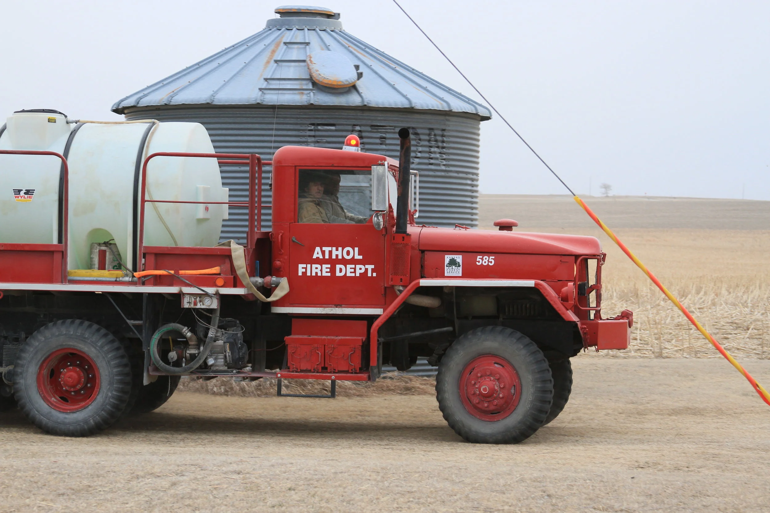 Local Fire Departments Save Cabin