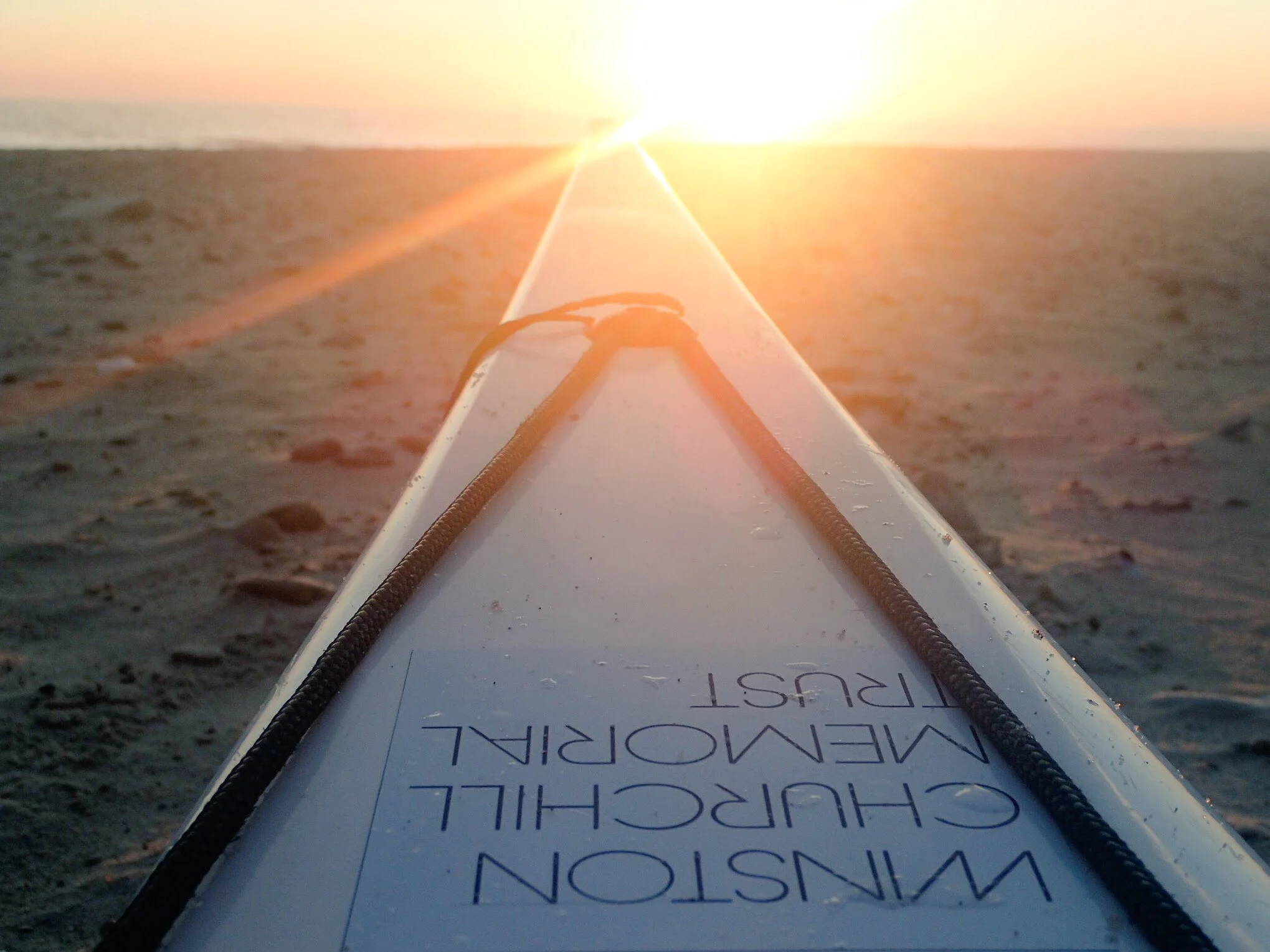 West coast sunset