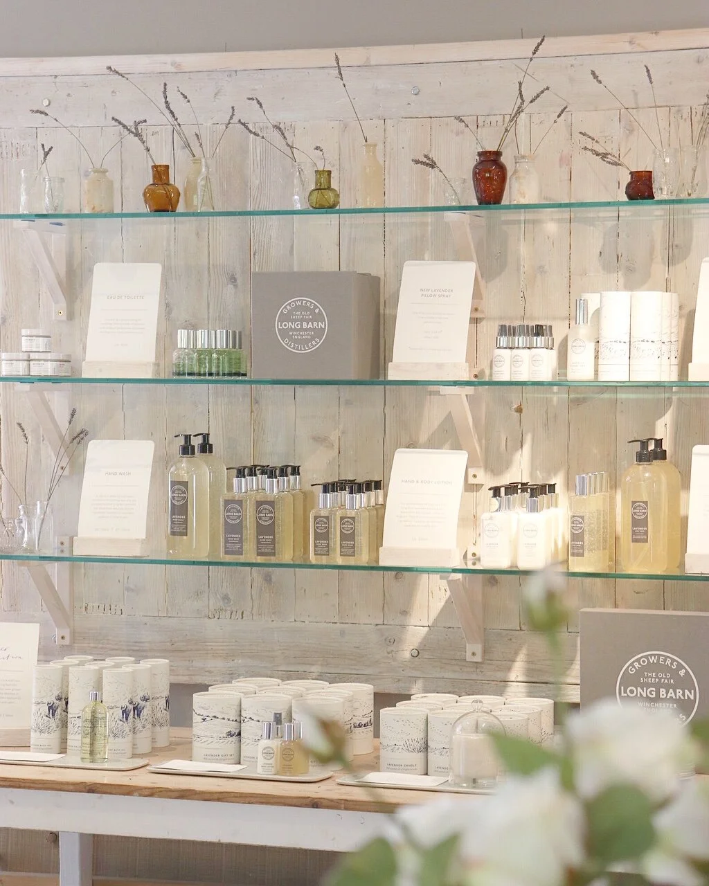 long barn lavender collection display  (Copy)