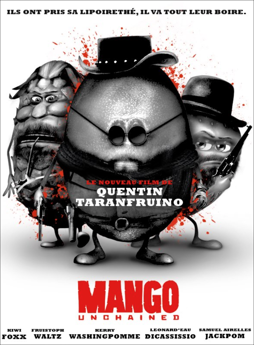 FB post - Launch of Django Unchained 