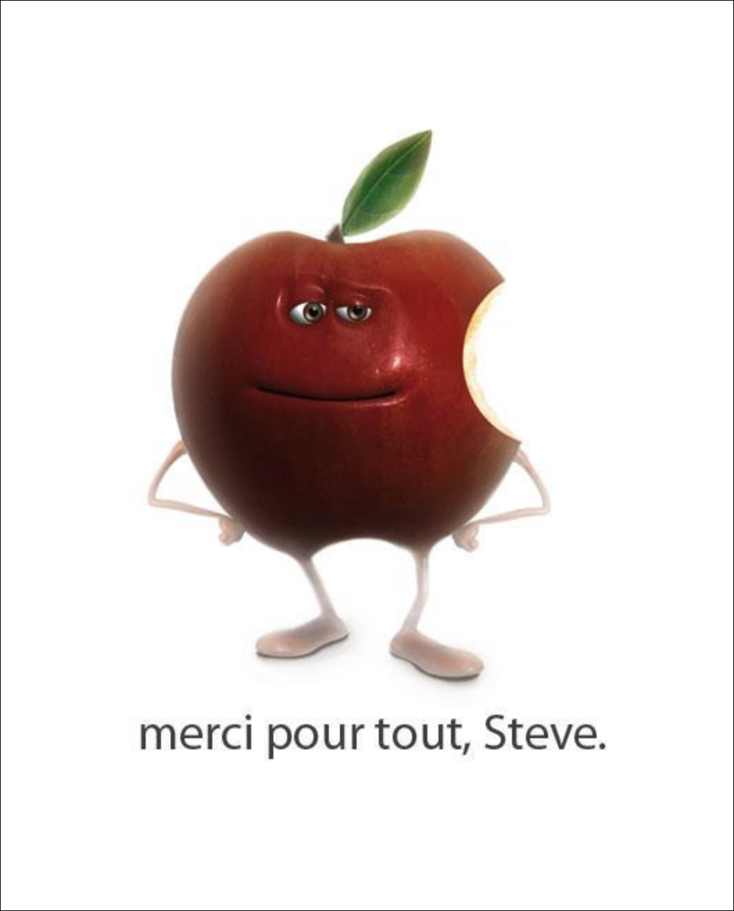 FB post - Steve Job's death 