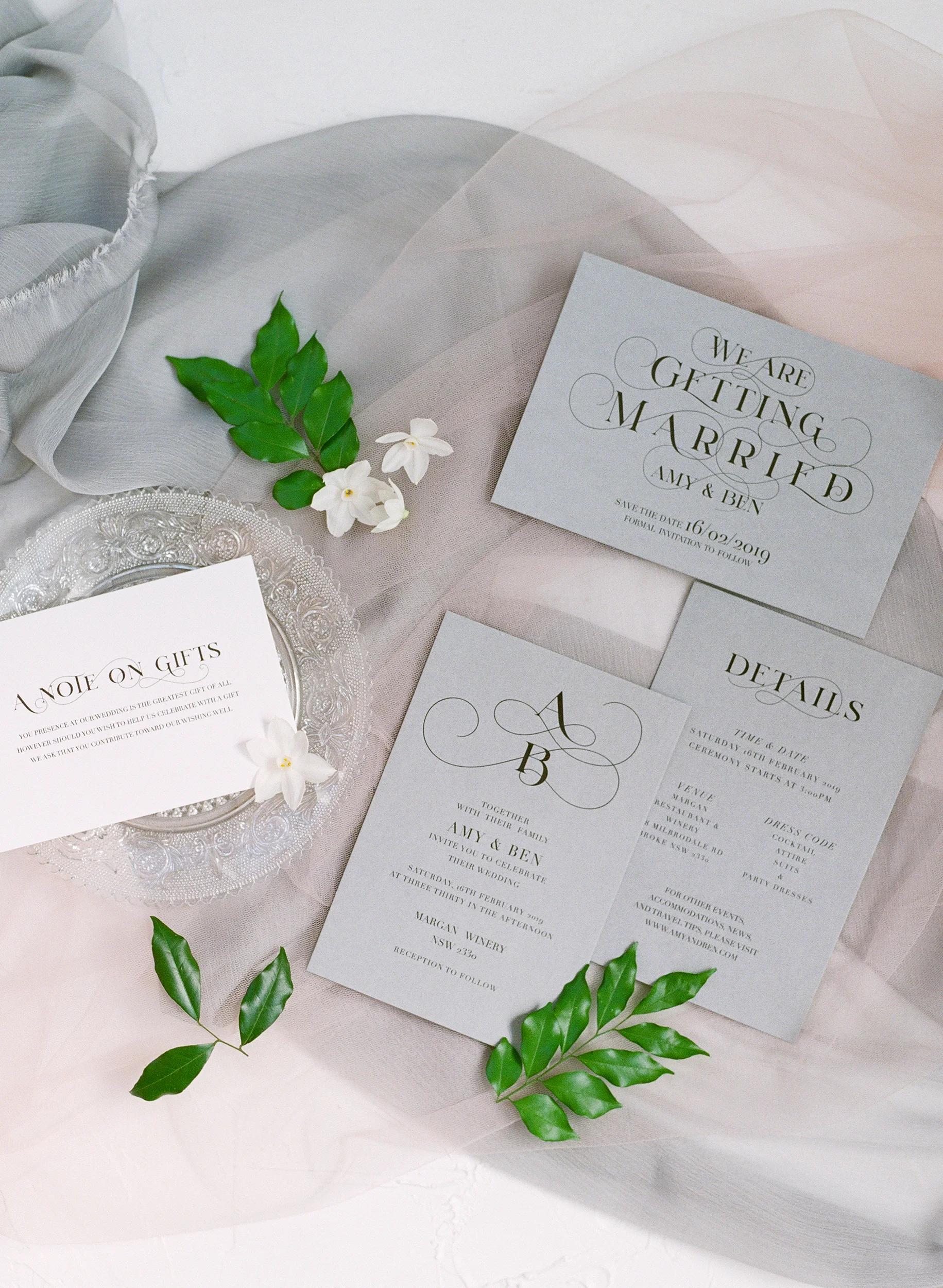 Love T Love T will be made just for you! This design features the love for typography. If you are like us who loves simplicity and elegant, this is your wedding invitation! The paper stock has such hight quality it will make your invite stands out. Foil printing and this design are match made in heaven. 