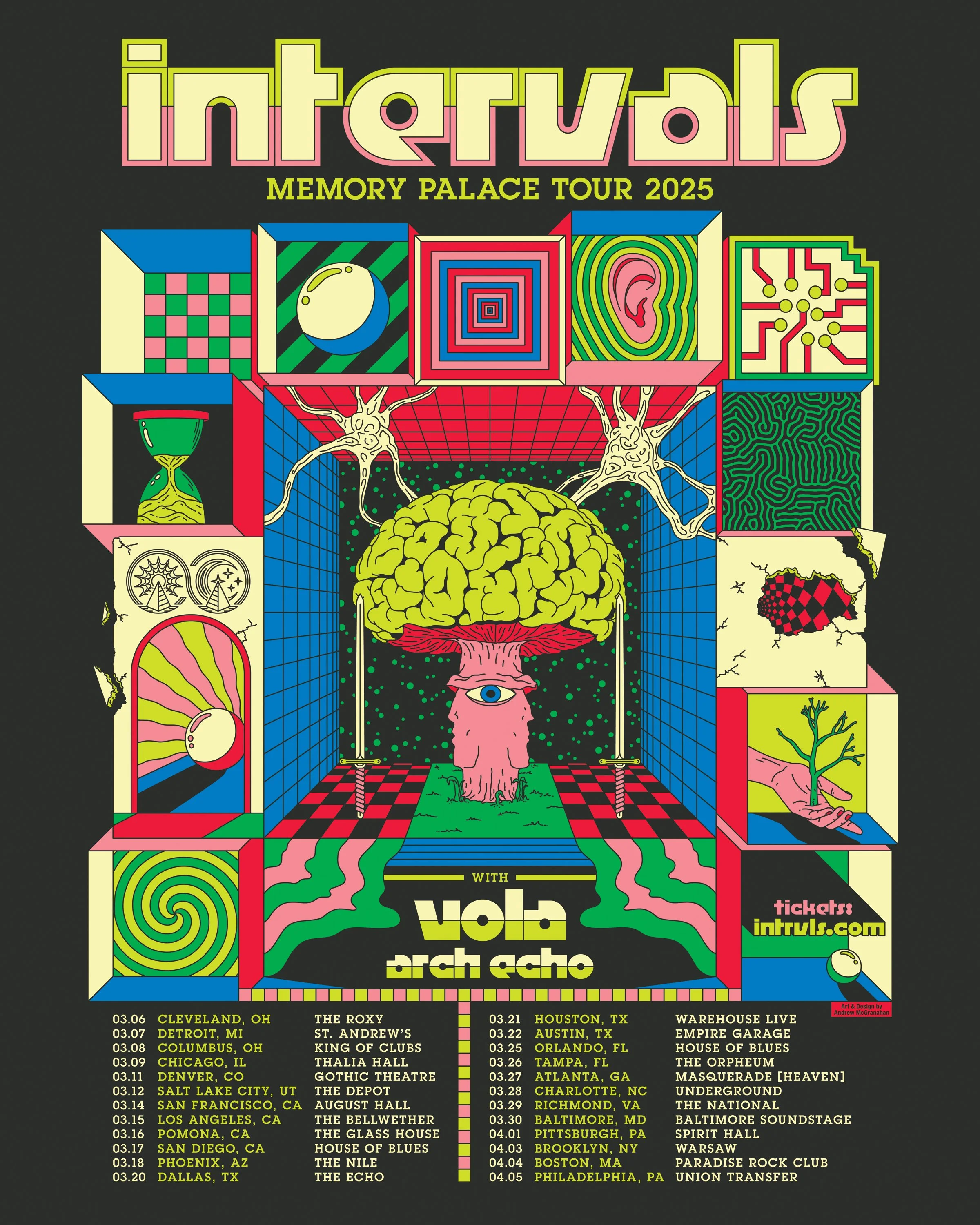 Arch Echo Joins The Memory Palace 2025 US Tour