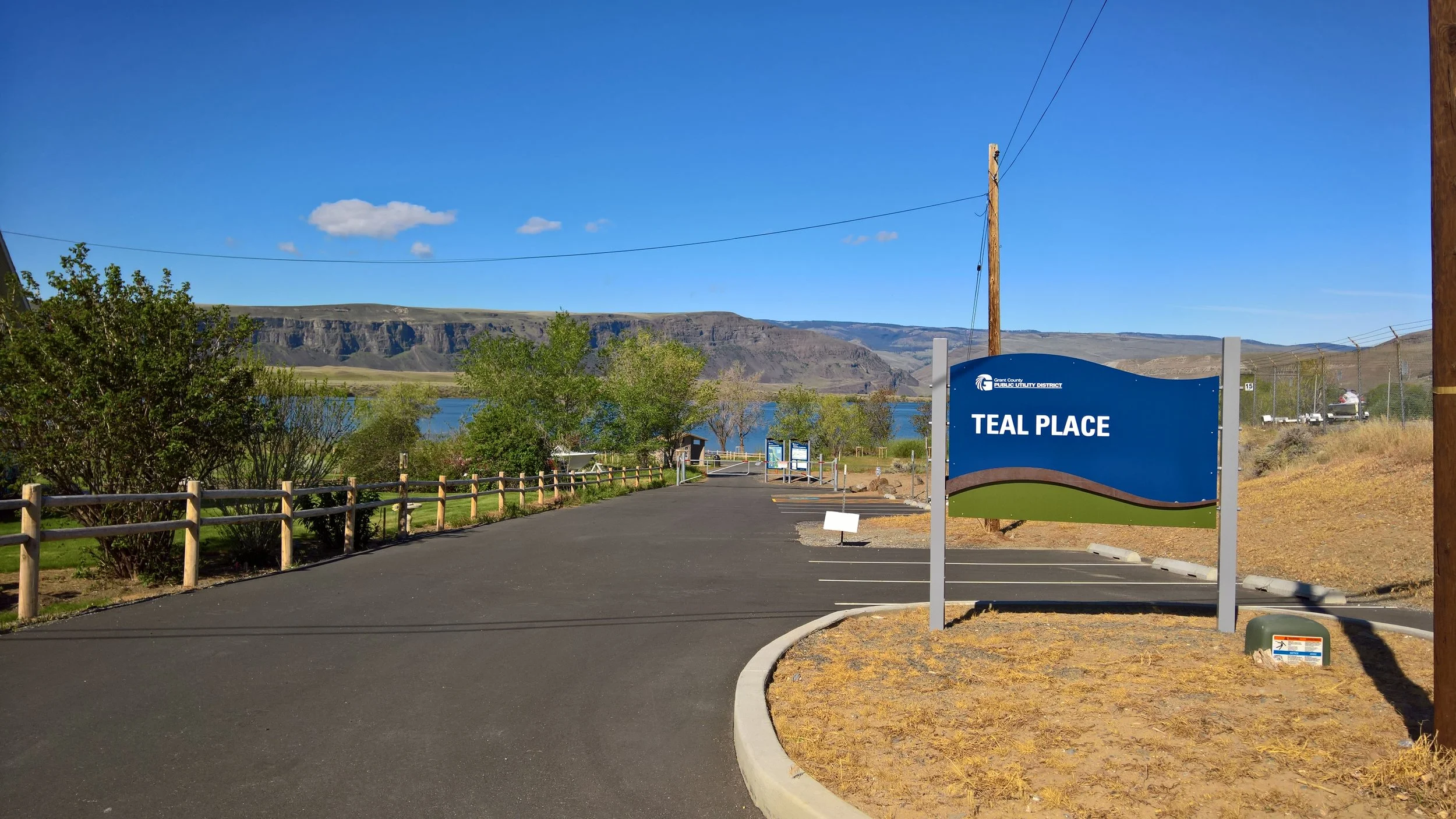 Teal Beach can be accessed directly from Crescent Bar Road