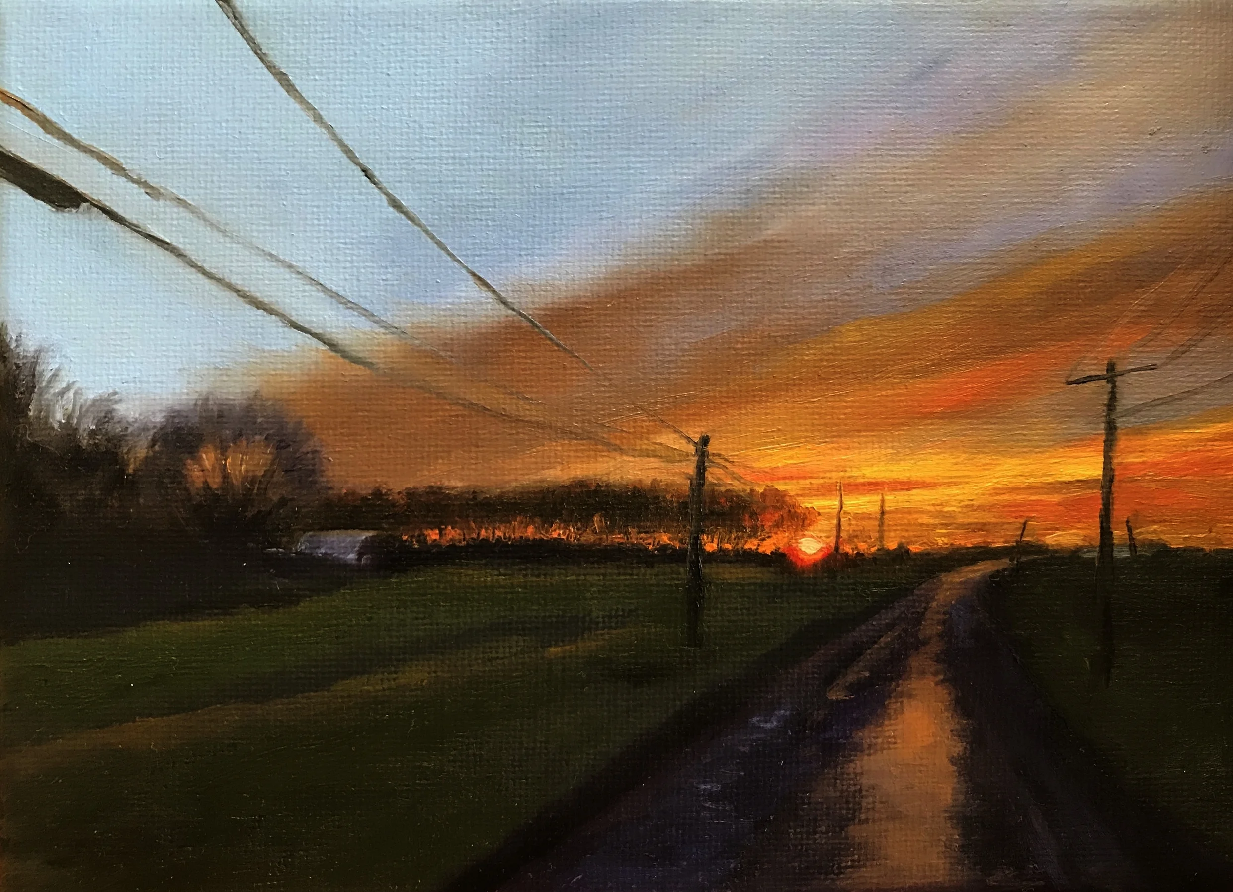 Griffith Road Sunset