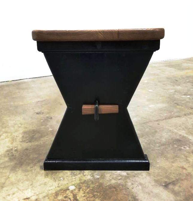 trestle bench