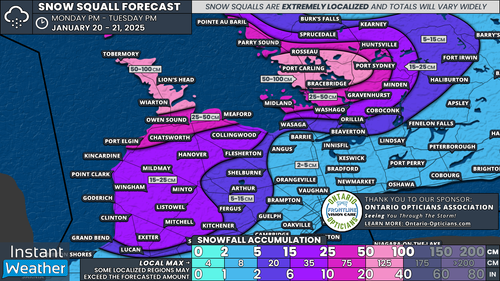 High-Impact Snow Squall Event Could Bring Up to 100 cm and Blizzard ...