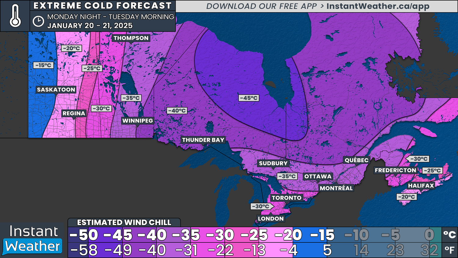 Arctic Blast Across Canada With Potentially Coldest Air in Years ...