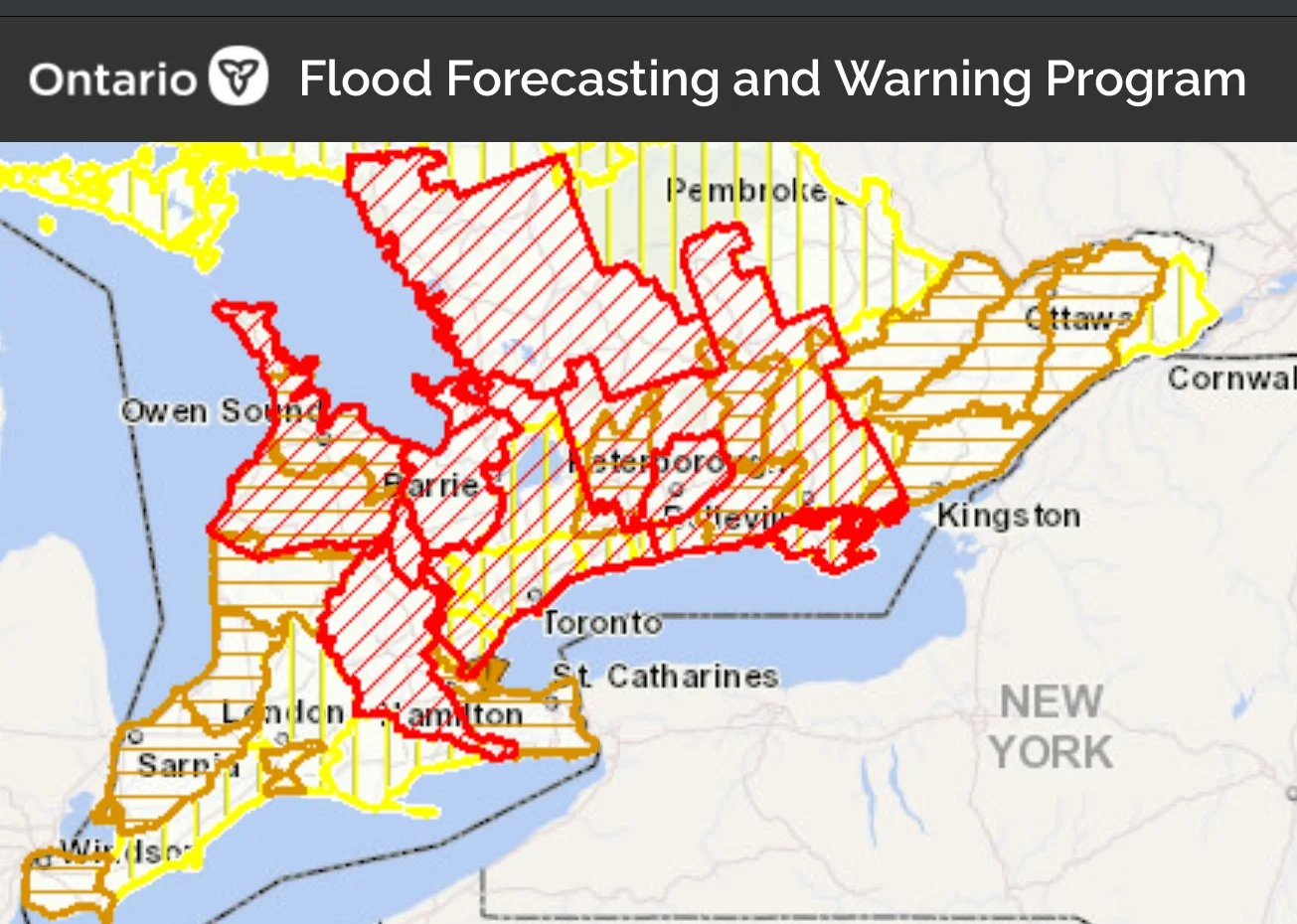 ⚠️ Flood Warnings Issued for Kitchener, Cambridge and More Ontario Communities on Thursday ☔️