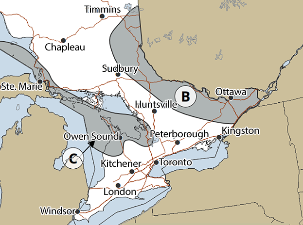 Ontario: Environment Canada Forecasting Snow, Strong Winds, Cold, and Possible Freezing Rain Risk This Week