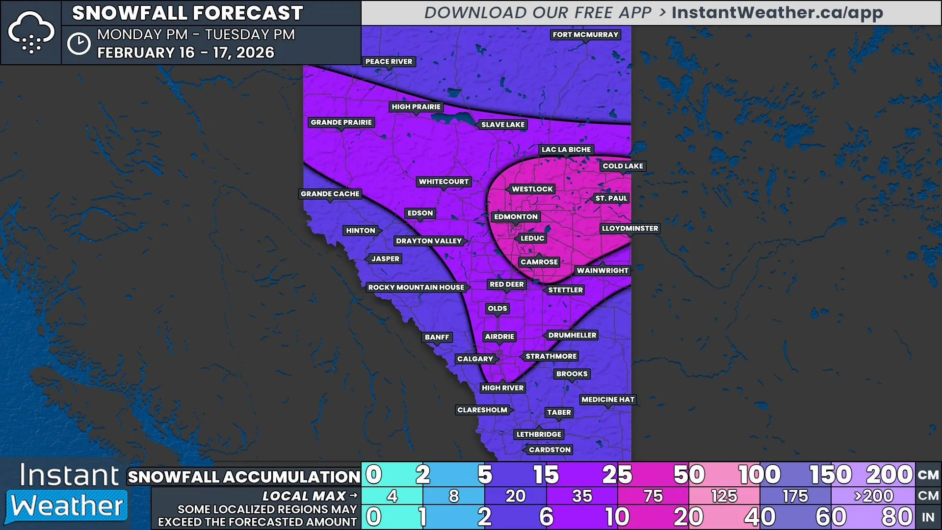 Dust Your Shovels Off! Winter Makes its Long-Awaited Return to Central and Southern Alberta