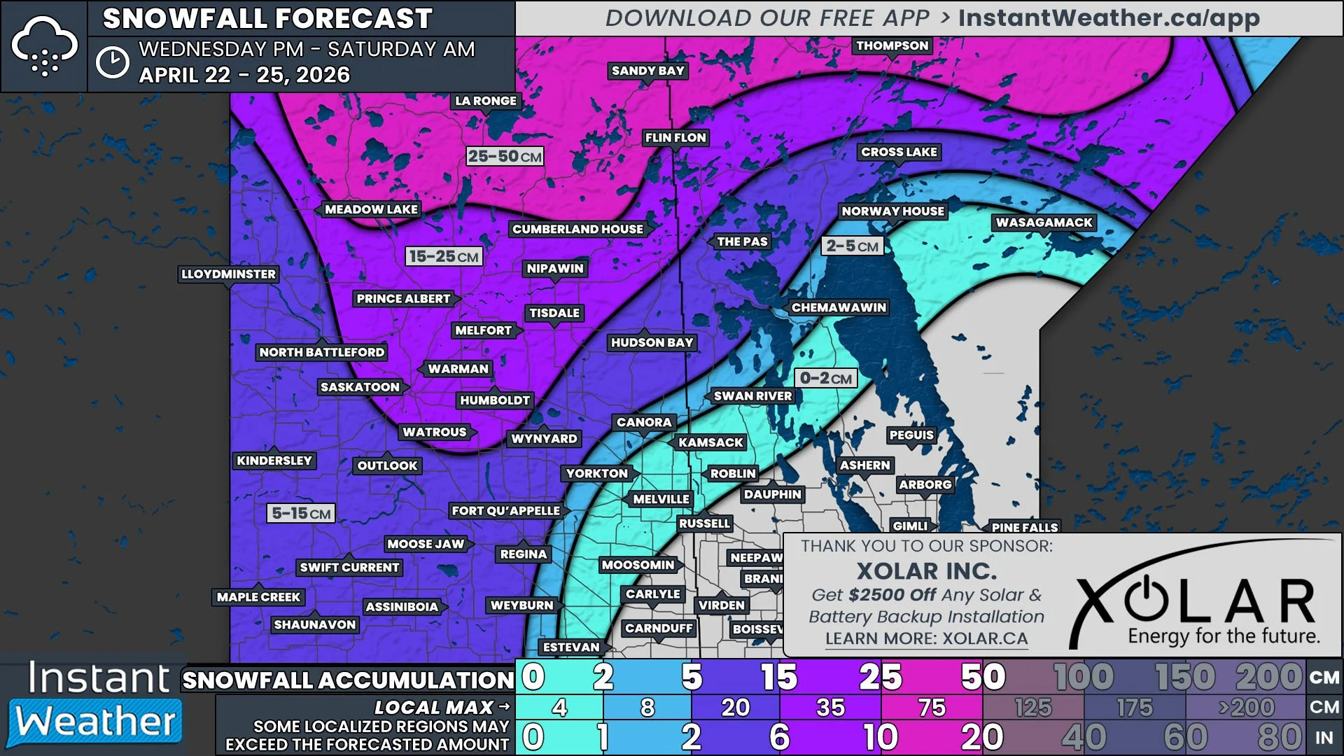 Buckle Up: Parts of Saskatchewan &amp; Manitoba About to Get Hammered By an Intense Spring Storm This Week