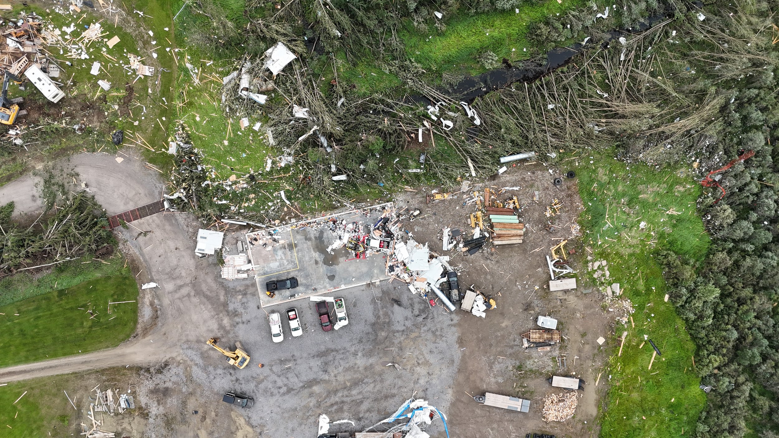 Two EF2 Tornadoes Confirmed Near Rocky Mountain House, Alberta After Destructive July 18th Storm