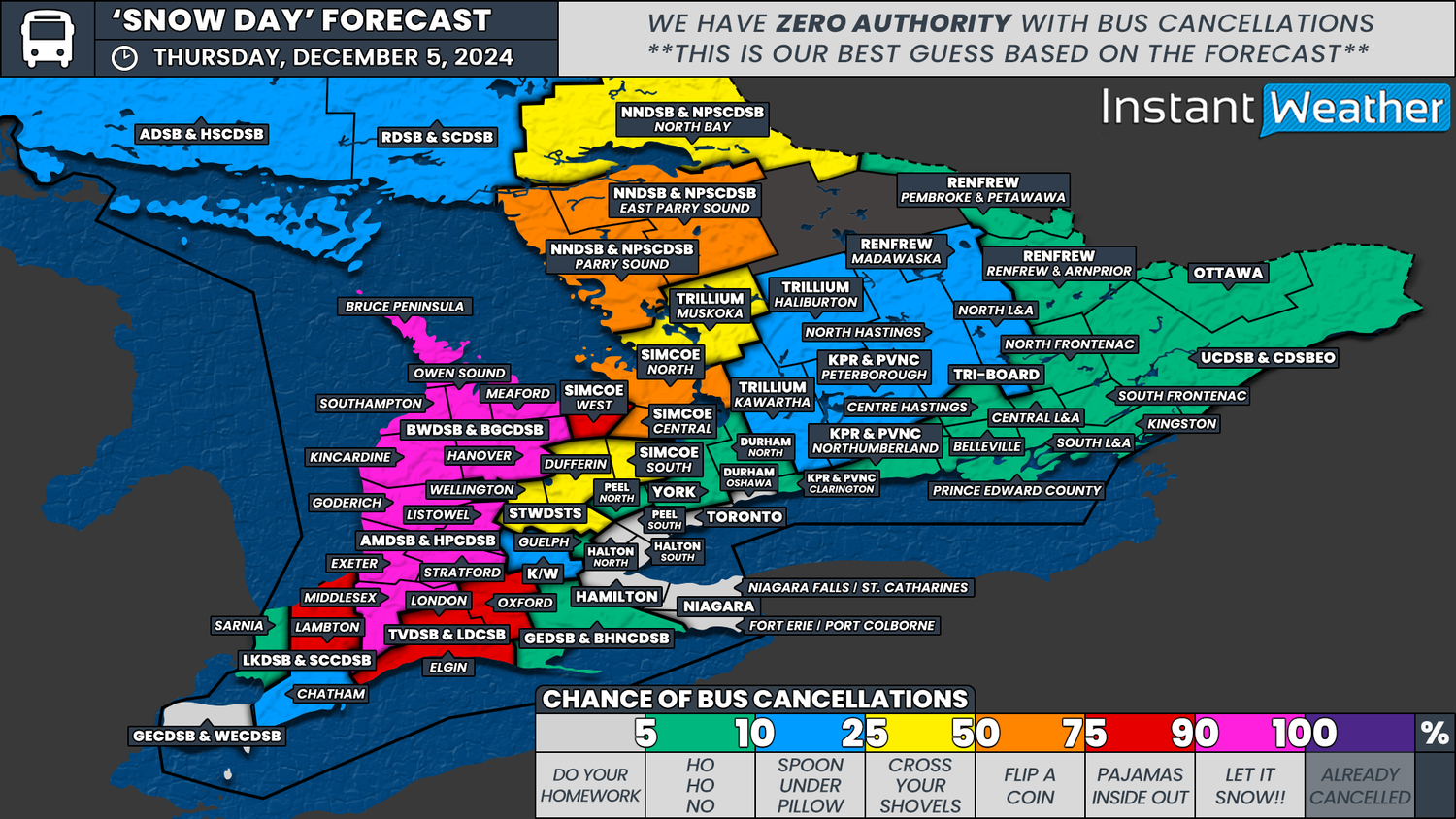 'Snow Day' Forecast: Yet Another Chance of School Bus Cancellations on ...