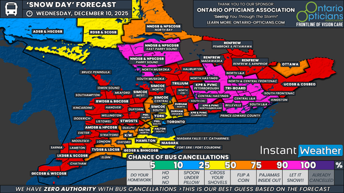 ‘Snow Day’ Forecast: Many School Bus Cancellations Likely Across ...