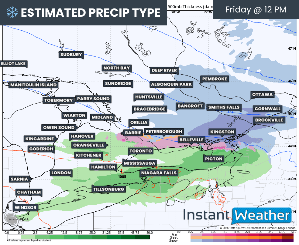 Winter Crashes the First Day of Spring, Snow and Ice to Disrupt Friday ...