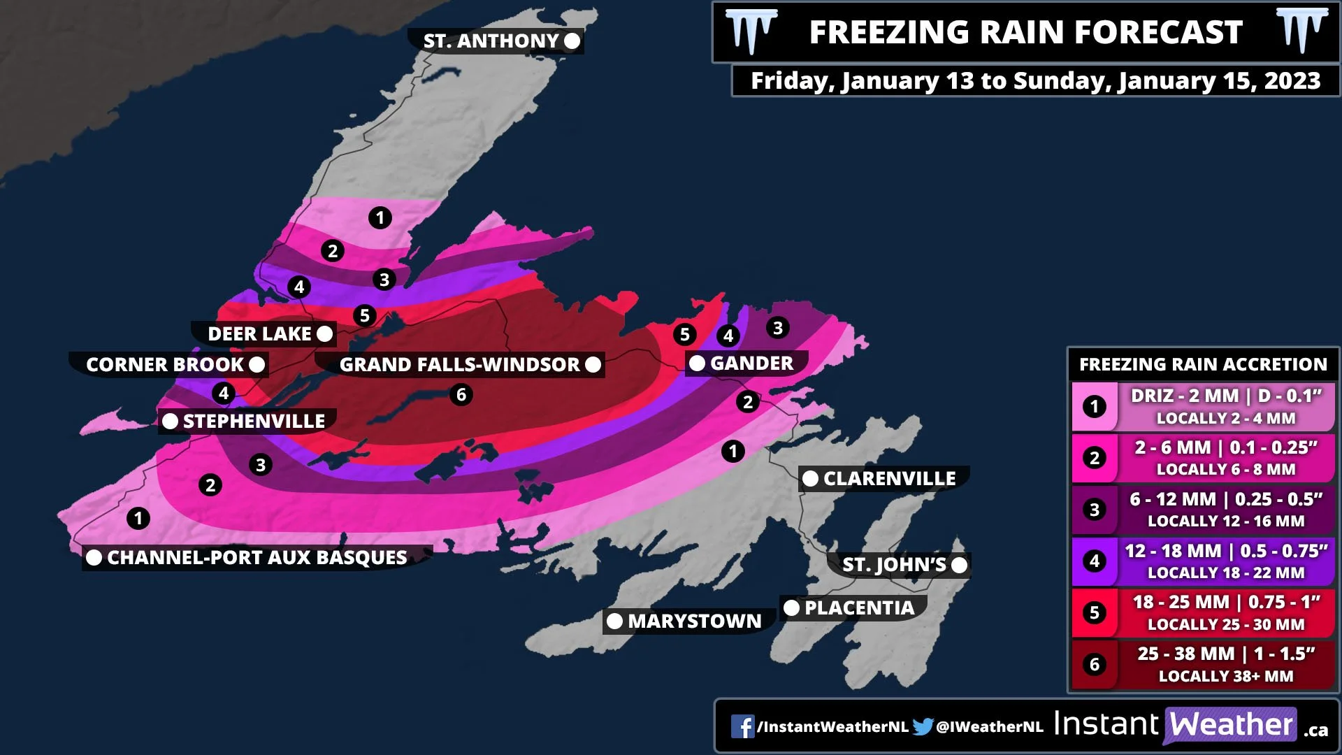 Major Winter Storm Will Bring Over 100mm of Rain, Up to 75cm of