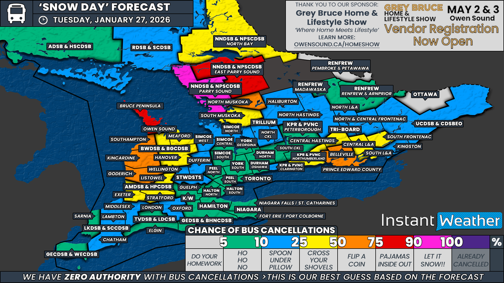 ‘Snow Day’ Forecast: Chance of School Bus Cancellations Return to ...