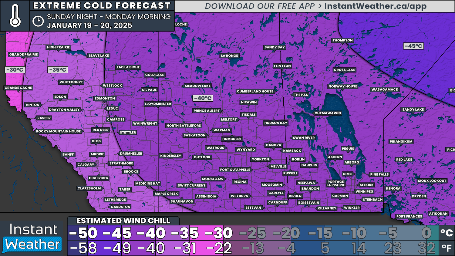 Arctic Blast Across Canada With Potentially Coldest Air in Years ...