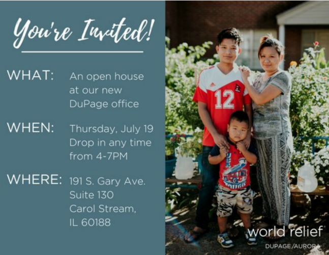 World Relief Services Open House