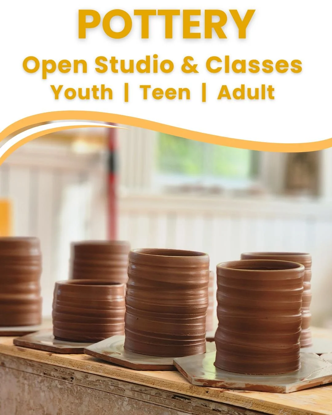 Ceramics Classes & Open Studio
