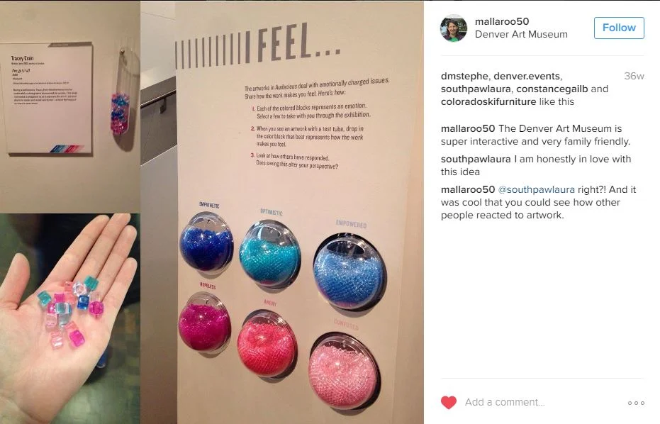 Audacious Activity - could see how other people reacted.JPG