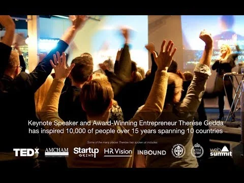 Speaker Reel /Showreel - Keynote Speaker Therese Gedda