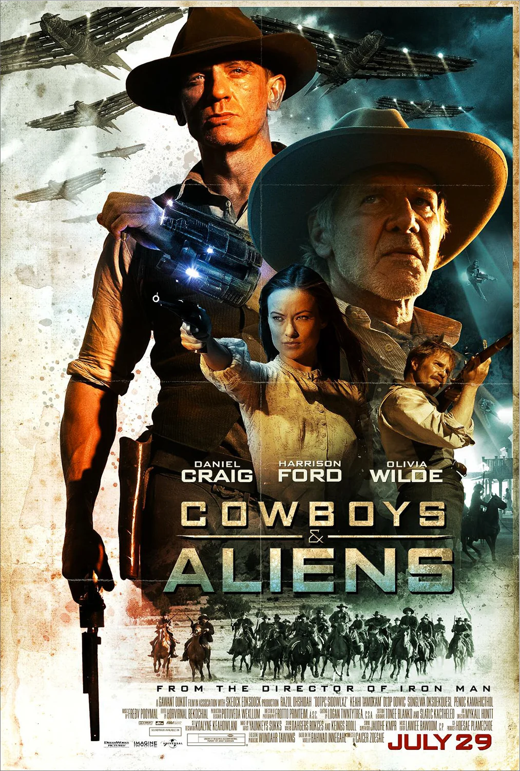 Cowboys And Aliens Dvd