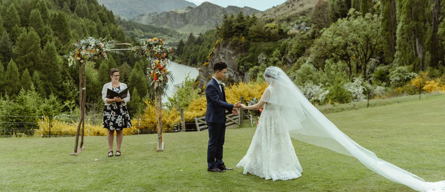 Queenstown Canyons Lodge outdoor wedding elopement photographer Panda Bay Films