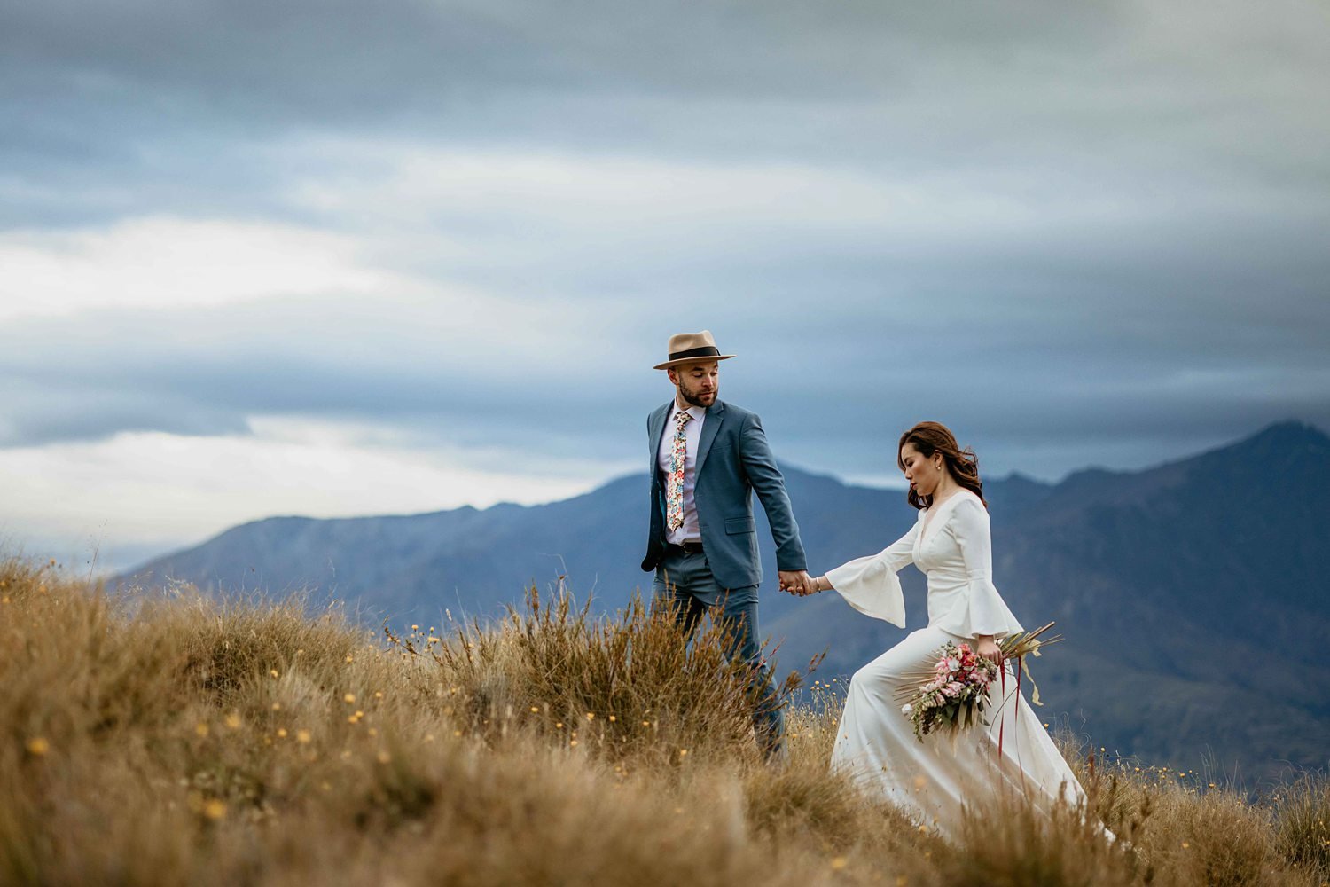 Ollie & Ritz |Panda Bay Films Wedding Photographer Queenstown New Zealand  Elopement Pre Wedding and Heli-Wedding Photography_-137.jpg