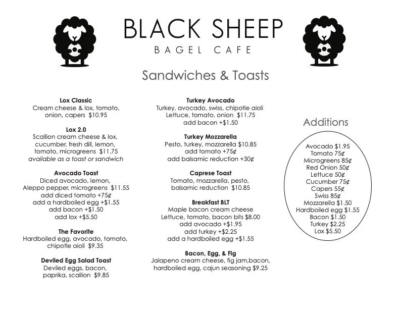 Black Sheep Bagel Cafe