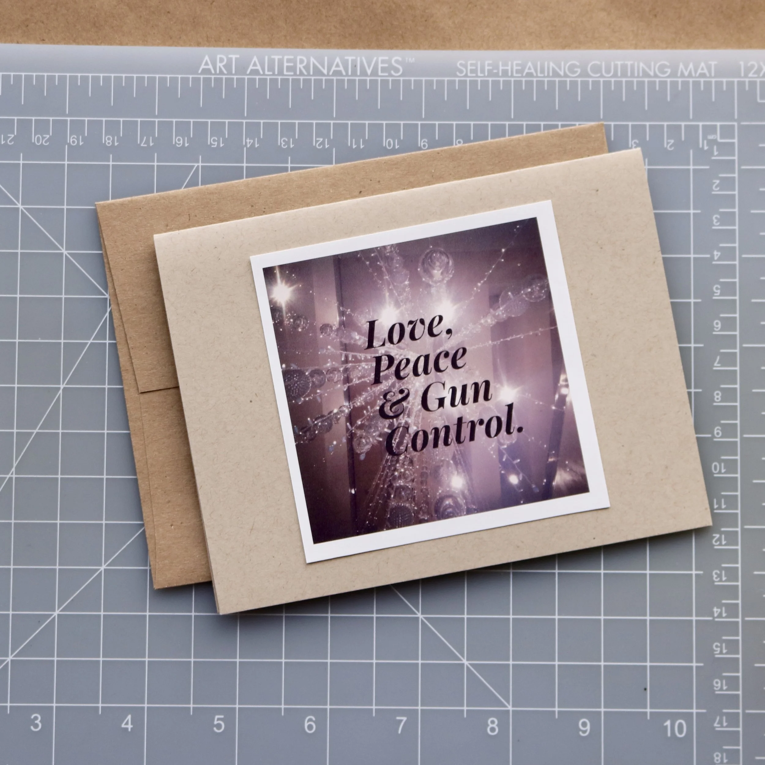 Love Peace & Gun Control