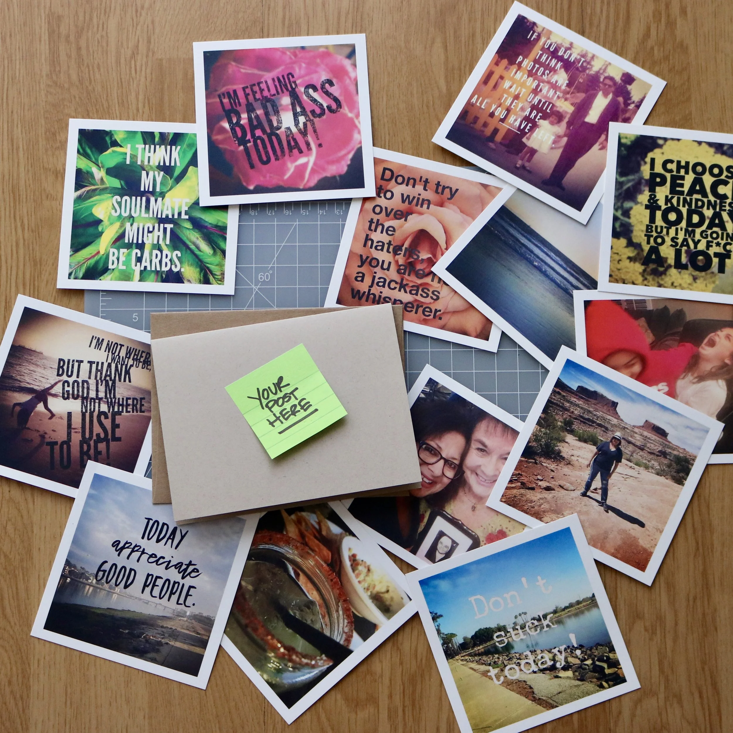 "Your Instagram Post Here" CUSTOMIZE IT