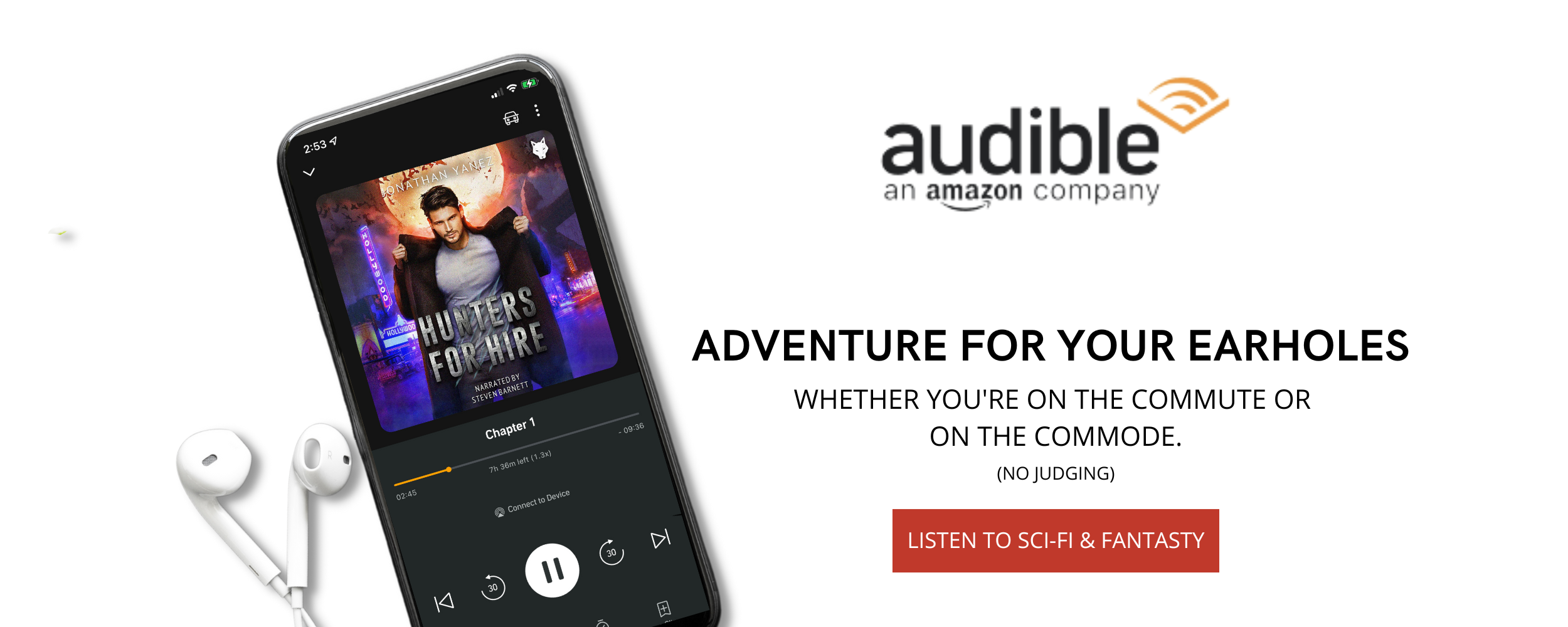 Audiobooks by Jonathan Yanez