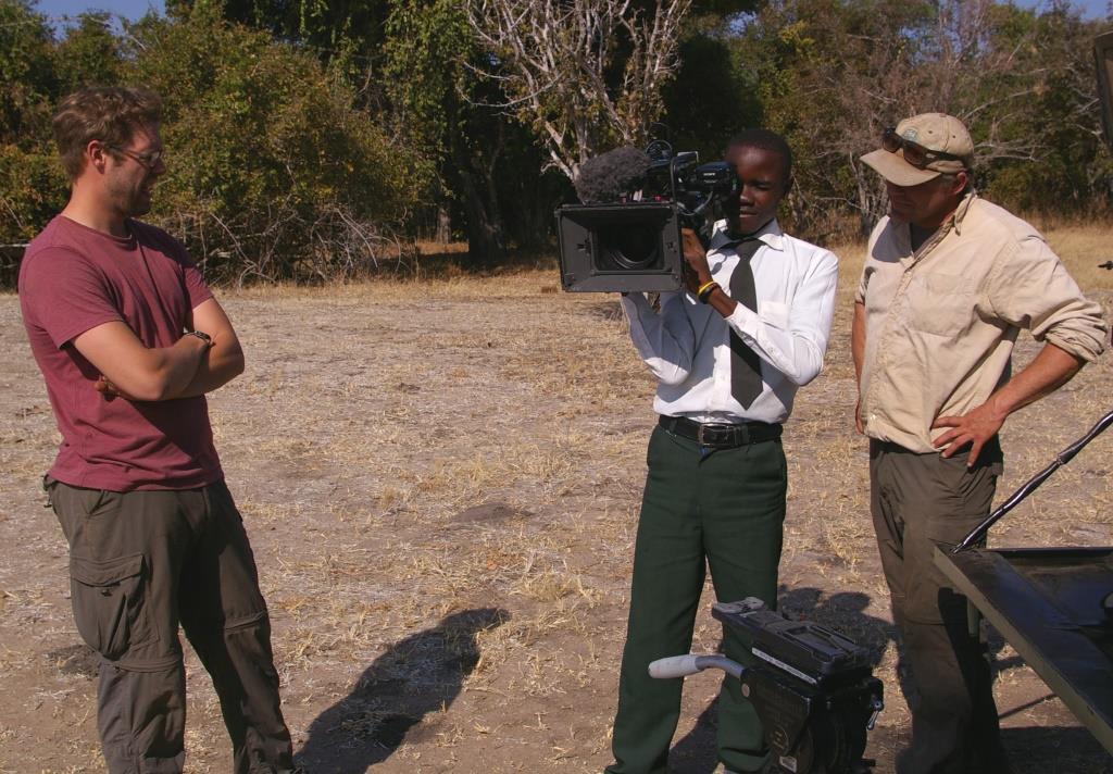 Samson's aspiration is to become a wildlife film producer to expose the world to the wonders of his country and African conservation issues.  (Copy)
